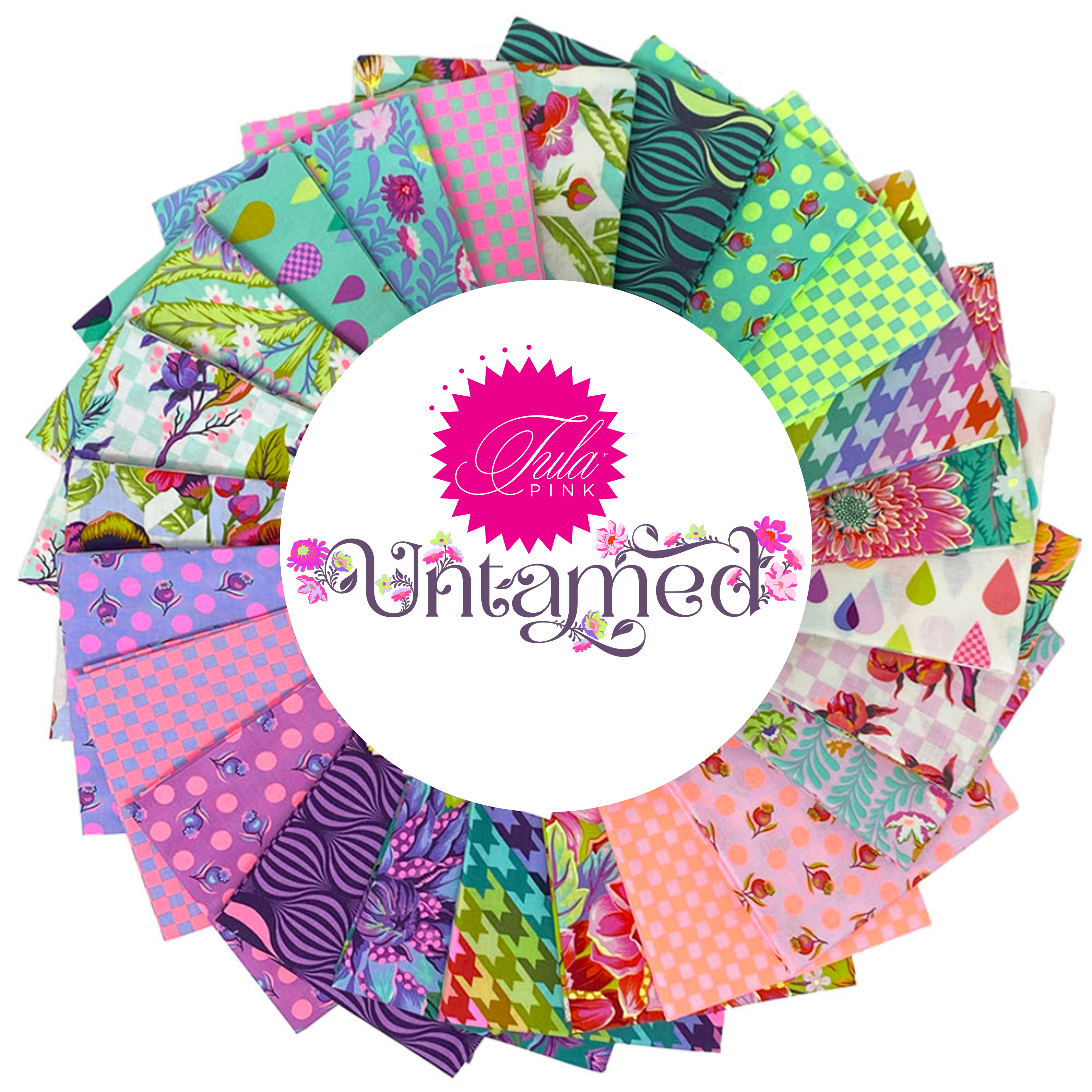 Untamed Neon Fat Quarter Bundle