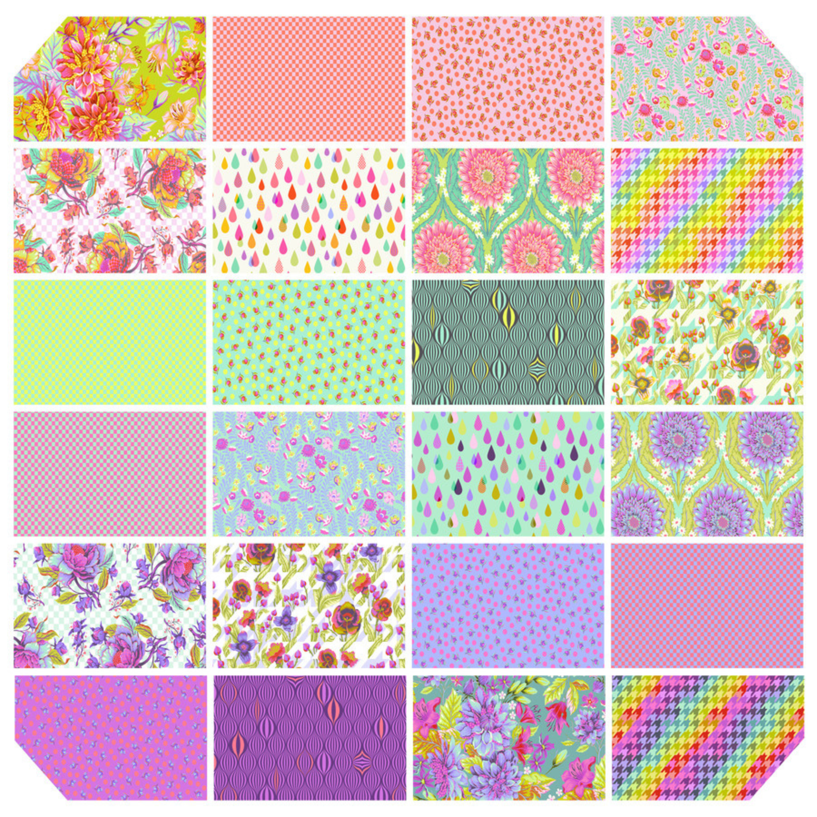 Untamed Neon Fat Quarter Bundle